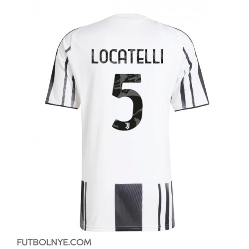 Camiseta Juventus Manuel Locatelli #5 Primera Equipación 2025-26 manga corta